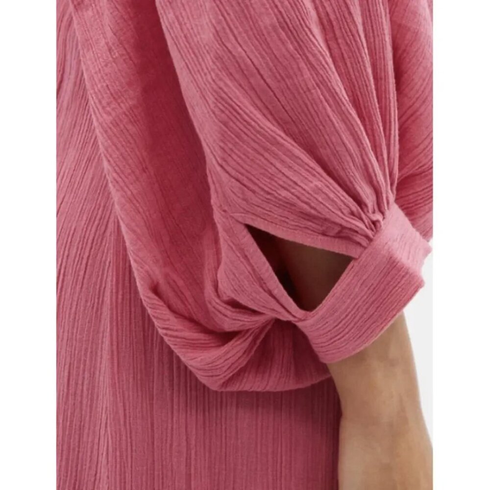 RAEY long fuchsia day dress UK 10 - Picture 4 of 7